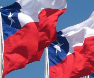 Puzzle Σημαία της Χιλής